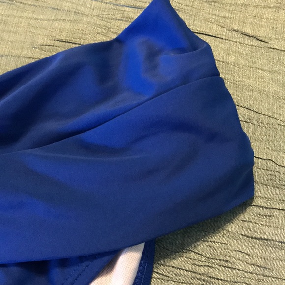 New Royal Blue tapered band waistline bottom - Picture 6 of 6